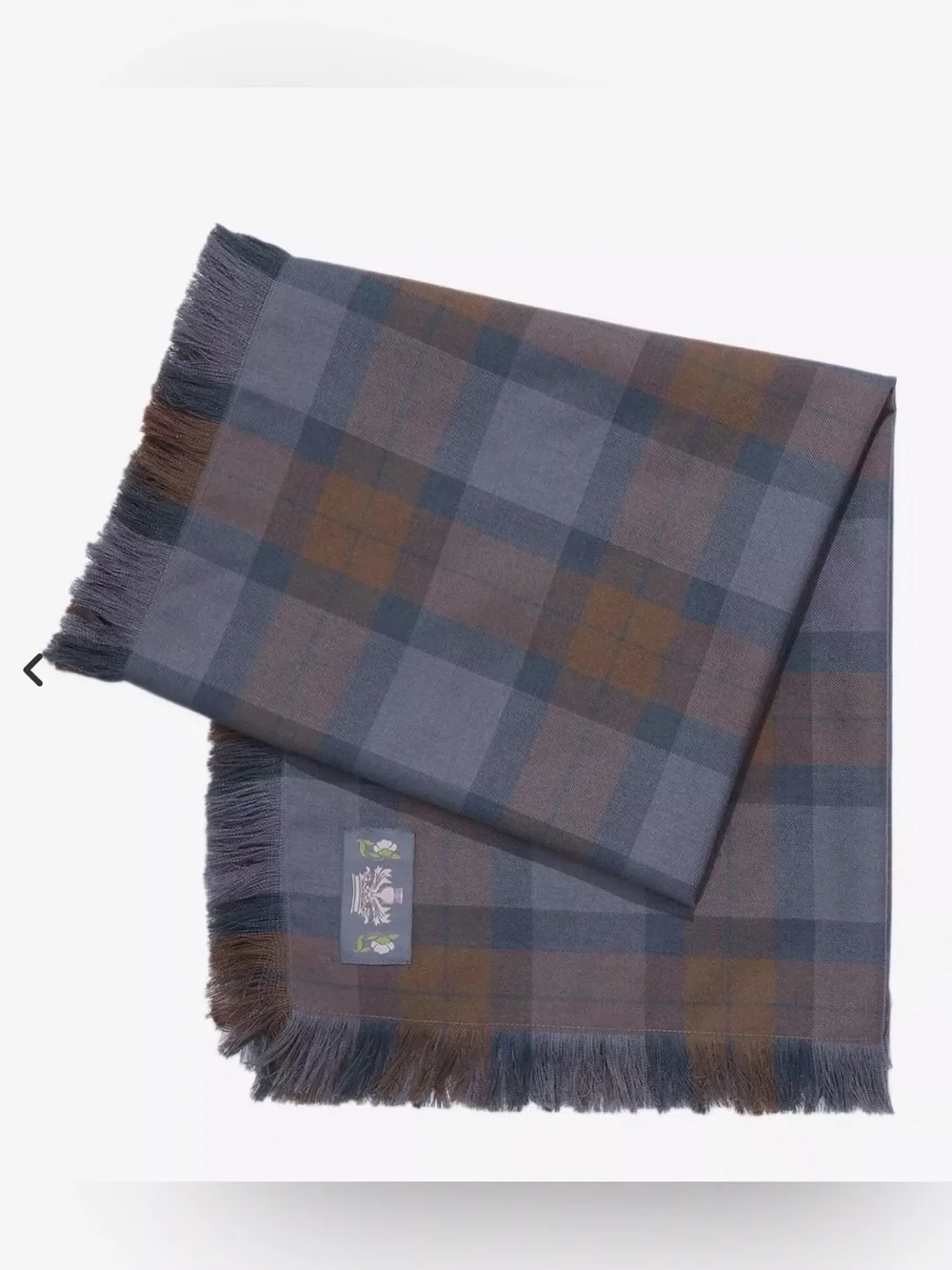 NWT Her Universe Outlander tartan fringe scarf